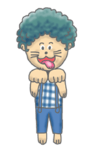 Two children of the small forest sticker #4284717