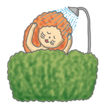 Two children of the small forest sticker #4284718