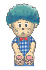 Two children of the small forest sticker #4284730