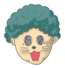 Two children of the small forest sticker #4284732