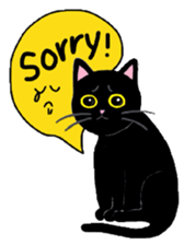 Baloo Black cat part 2 sticker #4285340