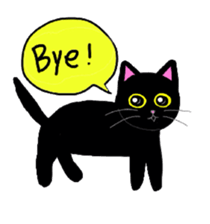 Baloo Black cat part 2 sticker #4285343