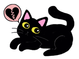 Baloo Black cat part 2 sticker #4285344
