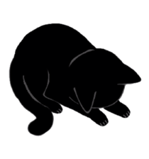 Baloo Black cat part 2 sticker #4285361