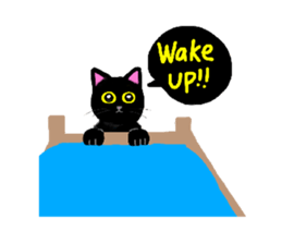 Baloo Black cat part 2 sticker #4285362