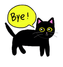 Baloo Black cat part 2 sticker #4285365