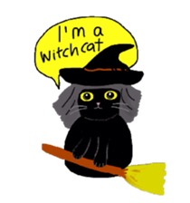 Baloo Black cat part 2 sticker #4285369