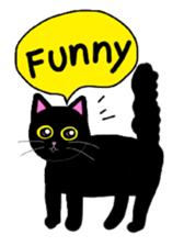 Baloo Black cat part 2 sticker #4285372