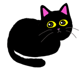 Baloo Black cat part 2 sticker #4285375