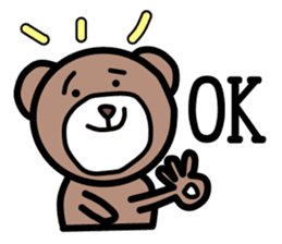 The pretty bear.(job ver.) sticker #4285704