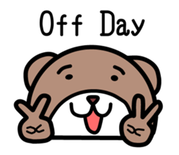 The pretty bear.(job ver.) sticker #4285708