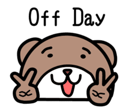 The pretty bear.(job ver.) sticker #4285708