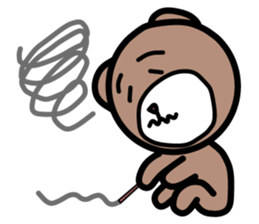 The pretty bear.(job ver.) sticker #4285718