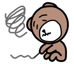 The pretty bear.(job ver.) sticker #4285718