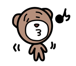 The pretty bear.(job ver.) sticker #4285720