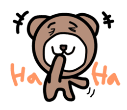 The pretty bear.(job ver.) sticker #4285721