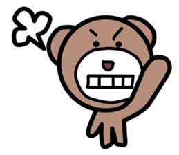 The pretty bear.(job ver.) sticker #4285722