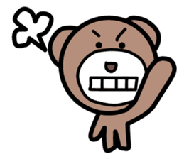 The pretty bear.(job ver.) sticker #4285722