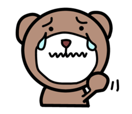 The pretty bear.(job ver.) sticker #4285727