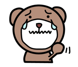 The pretty bear.(job ver.) sticker #4285727