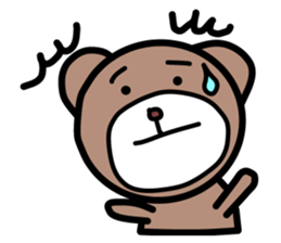 The pretty bear.(job ver.) sticker #4285732