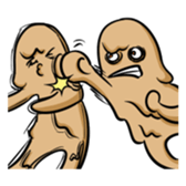 Mud man Kranky sticker #4286017