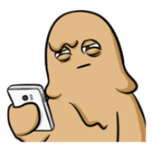 Mud man Kranky sticker #4286024