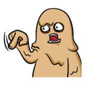 Mud man Kranky sticker #4286038