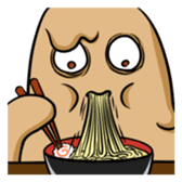 Mud man Kranky sticker #4286041