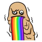 Mud man Kranky sticker #4286044