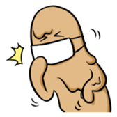 Mud man Kranky sticker #4286045