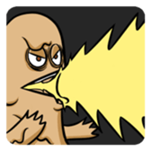 Mud man Kranky sticker #4286048