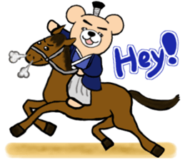 Samurai Bear sticker #4286845