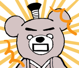 Samurai Bear sticker #4286849