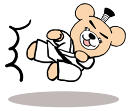 Samurai Bear sticker #4286853
