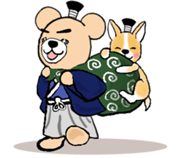 Samurai Bear sticker #4286869