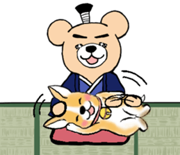 Samurai Bear sticker #4286870