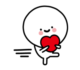 I tell for heart sticker #4286965