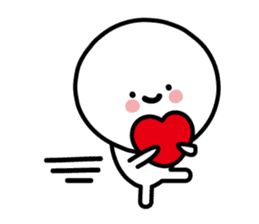 I tell for heart sticker #4286965