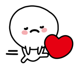 I tell for heart sticker #4286972