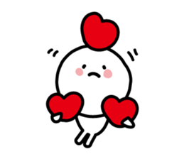 I tell for heart sticker #4286978