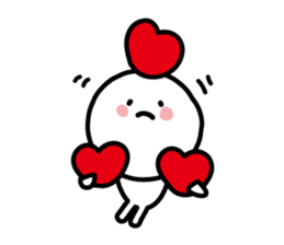 I tell for heart sticker #4286978