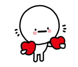 I tell for heart sticker #4286979