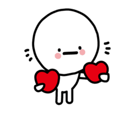 I tell for heart sticker #4286979