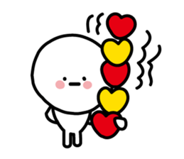 I tell for heart sticker #4286988