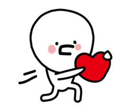 I tell for heart sticker #4286990