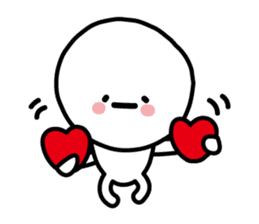 I tell for heart sticker #4286991