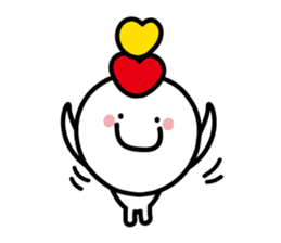 I tell for heart sticker #4286995