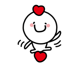 I tell for heart sticker #4286997