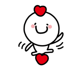 I tell for heart sticker #4286997